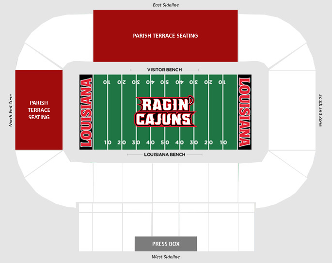 east sideline 1st priority 2nd priority would not purchase north